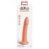 Dillio Wild Thing - Geriffeltes Dildo (19cm) - Orange