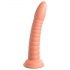 Dillio Wild Thing - Geriffeltes Dildo (19cm) - Orange