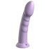 Dillio Super Eight - Saugnapf Makk Silikon Dildo (21cm) - Lila 