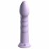 Dillio Super Eight - Saugnapf Makk Silikon Dildo (21cm) - Lila 