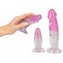 Crystal Clear - Anal Trainer Set - 3 Stück (Transparent-Pink) 