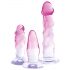 Crystal Clear - Anal-Trainer-Set - 3-teilig (transparent-pink)