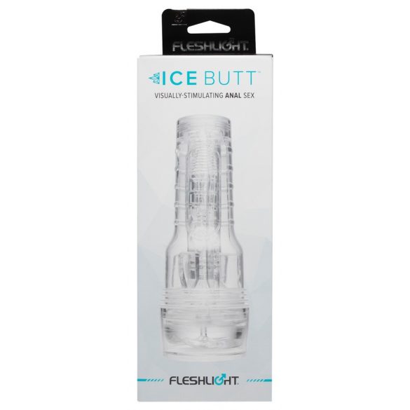 Fleshlight Ice Hintern - künstlicher Po-Masturbator (transparent) 