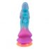 Beasty Cocks - Außerirdischer Silikon Dildo (blau-orange)