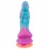 Beasty Cocks - Außerirdischer Silikon Dildo (blau-orange)