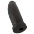 Realistixxx Real Giant - Gig-Dildo - 30 cm (schwarz) 