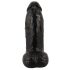 Realistixxx Real Giant - Giga Hoden Dildo - 22 cm (schwarz) 