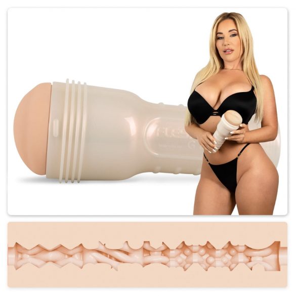 Fleshlight Savannah Bond - realistische Kunstmuschi (natur) 