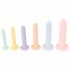 Sechs in einer Reihe - Dildo-Trainer-Set - 6 Stück (Farbe) 