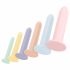 Sechs in einer Reihe - Dildo-Trainer-Set - 6 Stück (Farbe) 