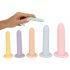 Sechs in einer Reihe - Dildo-Trainer-Set - 6 Stück (Farbe) 