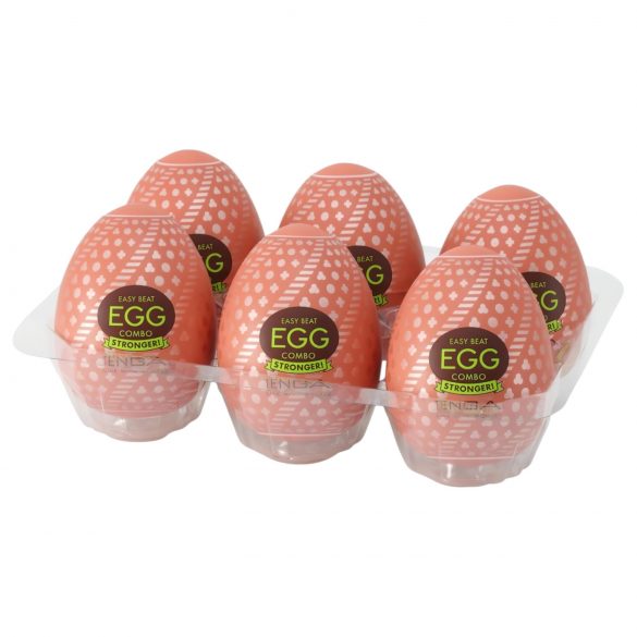 TENGA Egg Combo Stronger - Masturbationsei (6 Stück)