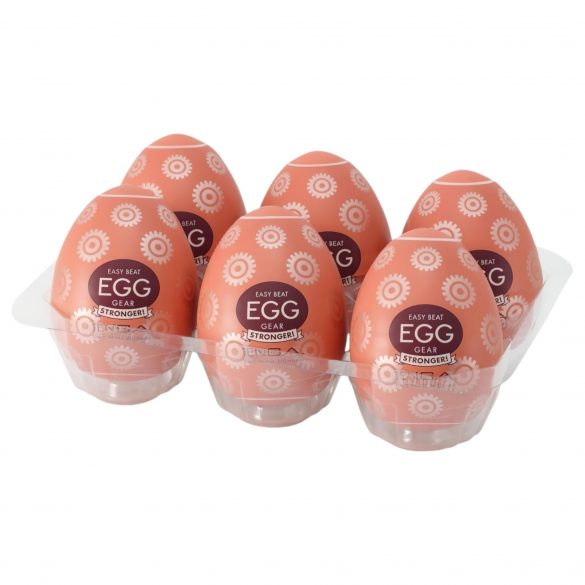 TENGA Egg Gear Stronger – Masturbationsei (6 Stk.)