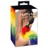 You2Toys - Silikon Analplug mit Schwanz (Regenbogen)