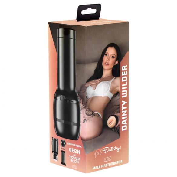 Kiiroo Dainty Wilder - künstliche Vagina - PowerBlow kompatibel (Natur) 