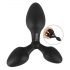 Black Velvet – dreifacher Anal-Plug (schwarz)