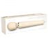 le Wand - exklusiver, netzbetriebener Massage-Vibrator (beige) 