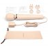 le Wand - exklusiver Netz Masseur-Vibrator (beige)