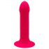 Hitsens 2 - akkubetriebener, formbarer Vibrator mit Standfuß und Eichel (pink)