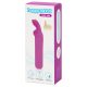 Happyrabbit Bullet - Akkubetriebener Stab-Vibrator mit Hasenmuster (lila) 