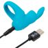 Happyrabbit Cock - wiederaufladbarer Vibrationspenisring (blau) 