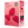 b-vibe heart - wiederaufladbarer, ferngesteuerter Analvibrator (rot)