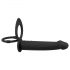 Black Velvets Double F - aufsteckbarer Analvibrator (schwarz) 