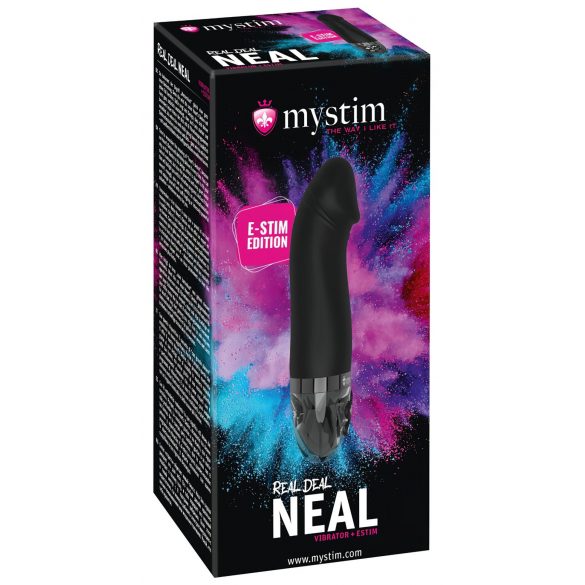 mystim Real Deal Neal E-Stim - aufladbarer elektrovibrator (schwarz) 