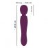 You2Toys Grande - Akku-Massagevibrator (Bordeaux)