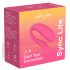 We-Vibe Sync Lite - intelligenter, akkubetriebener Paarvibrator mit Funkverbindung (rosa) 