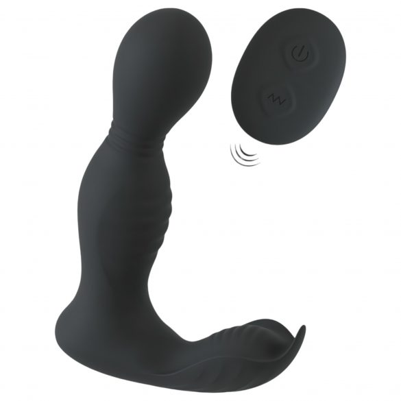 Rebel - ferngesteuerter 2in1 Prostata-Vibrator (schwarz)