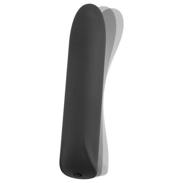 Smile - wiederaufladbarer, wasserdichter Mini-Vibrator (schwarz) 