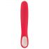 Smile Thumping Hase - Akku-Vibrator mit 3 Motoren (rot) 