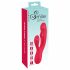 Smile Thumping Hase - Akku-Vibrator mit 3 Motoren (rot) 