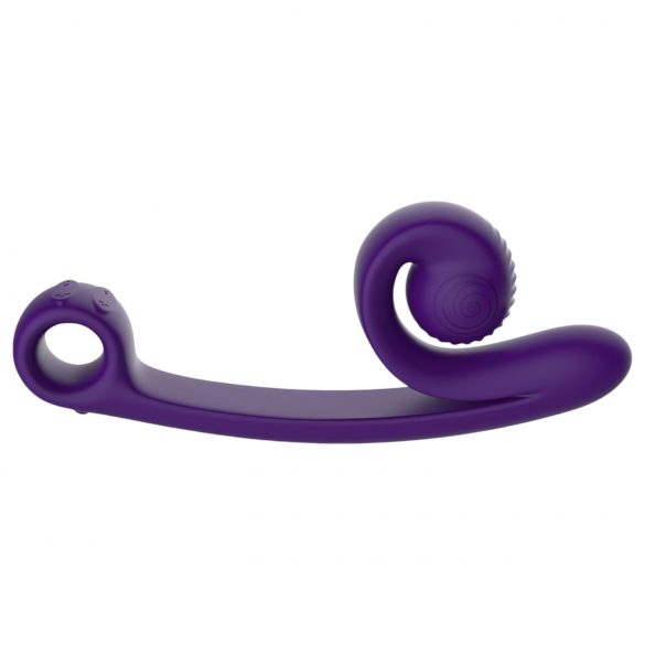 Snail Vibe Curve - 2in1 Klitorisstimulator-Vibrator (lila)