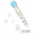 le Wand Einhorn - verstellbares Massagevibrator-Set (Regenbogen) 