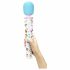 le Wand Einhorn - verstellbares Massagevibrator-Set (Regenbogen) 