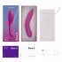 We-Vibe Rave 2 - intelligenter, akkubetriebener G-Punkt-Vibrator (pink) 