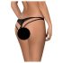 Obsessive Picantina - Doppio Riemchenslip (schwarz) - L/XL