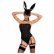 Obsessive OB7008 Sexy Hase - Hasenmädchen Kostüm (schwarz) 