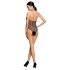 Passion BS087 - Transparenter Netz-Body (Schwarz) - S-L 