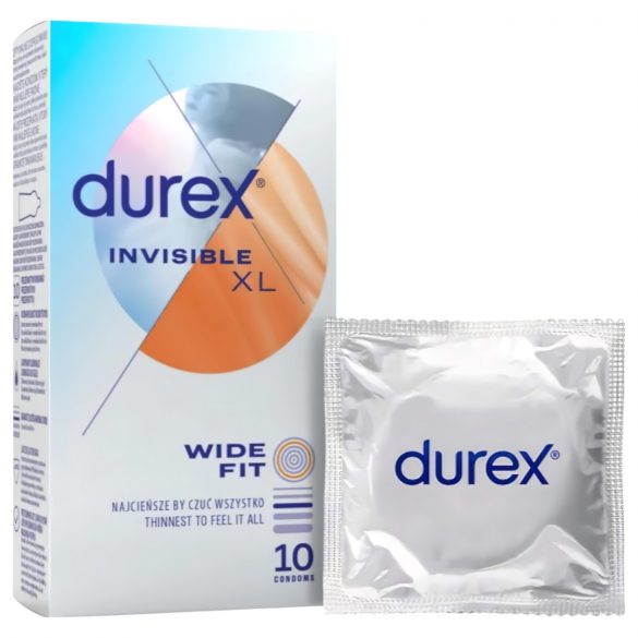 Durex Invisible XL - extra groß Kondome (10 Stk)