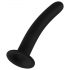 Feel the Magic Shiver - Silikon Anal Dildo (Schwarz) - Öko Verpackung 