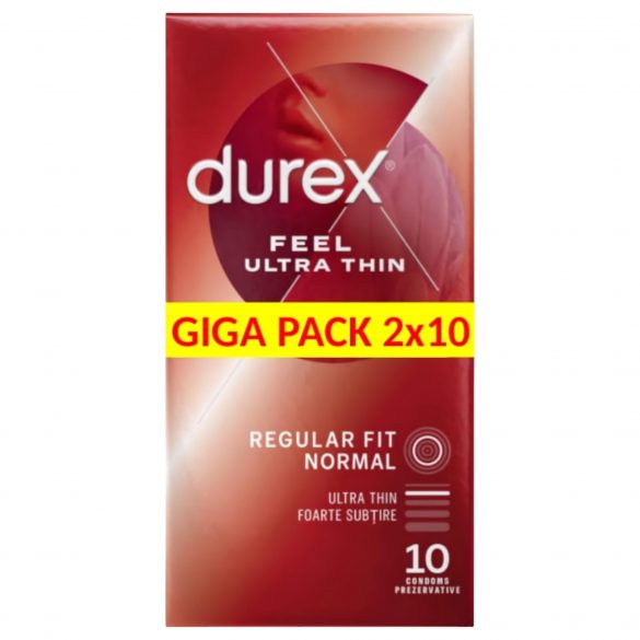 Durex Feel Ultra Thin - Ultra Life Kondom (2x10 Stck.) 