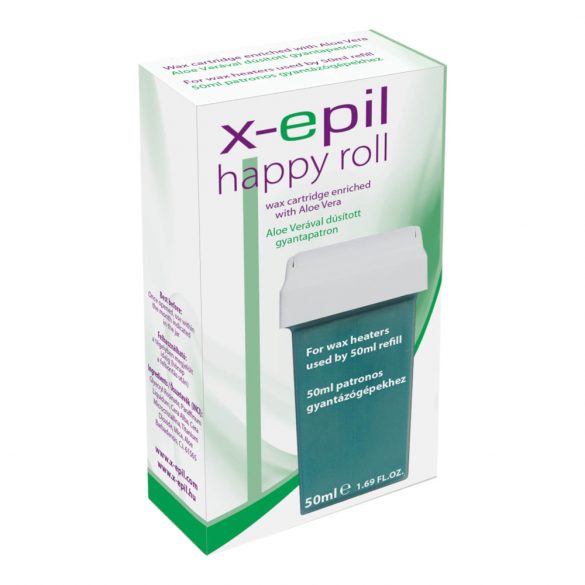 X-Epil Happy Roll - Wachspatrone (50ml) - Aloe Vera 