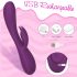 / WEJOY Elise - wiederaufladbarer, wasserdichter Vibrator mit Klitorisstimulator (lila)