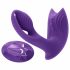 Inya Bump-N-Grind - Funkfernbedienung, beheizbarer 2in1 Klitorisvibrator (lila) 