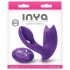 Inya Bump-N-Grind - 2in1 Radio-Heiz-Klitorisvibrator (Lila)