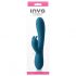 Inya Luv Bunny - wiederaufladbarer Vibrator mit Klitorisschaft (Türkis) 