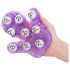 Rollenkugel-Massager - Massage-Handaufsatz (lila) 